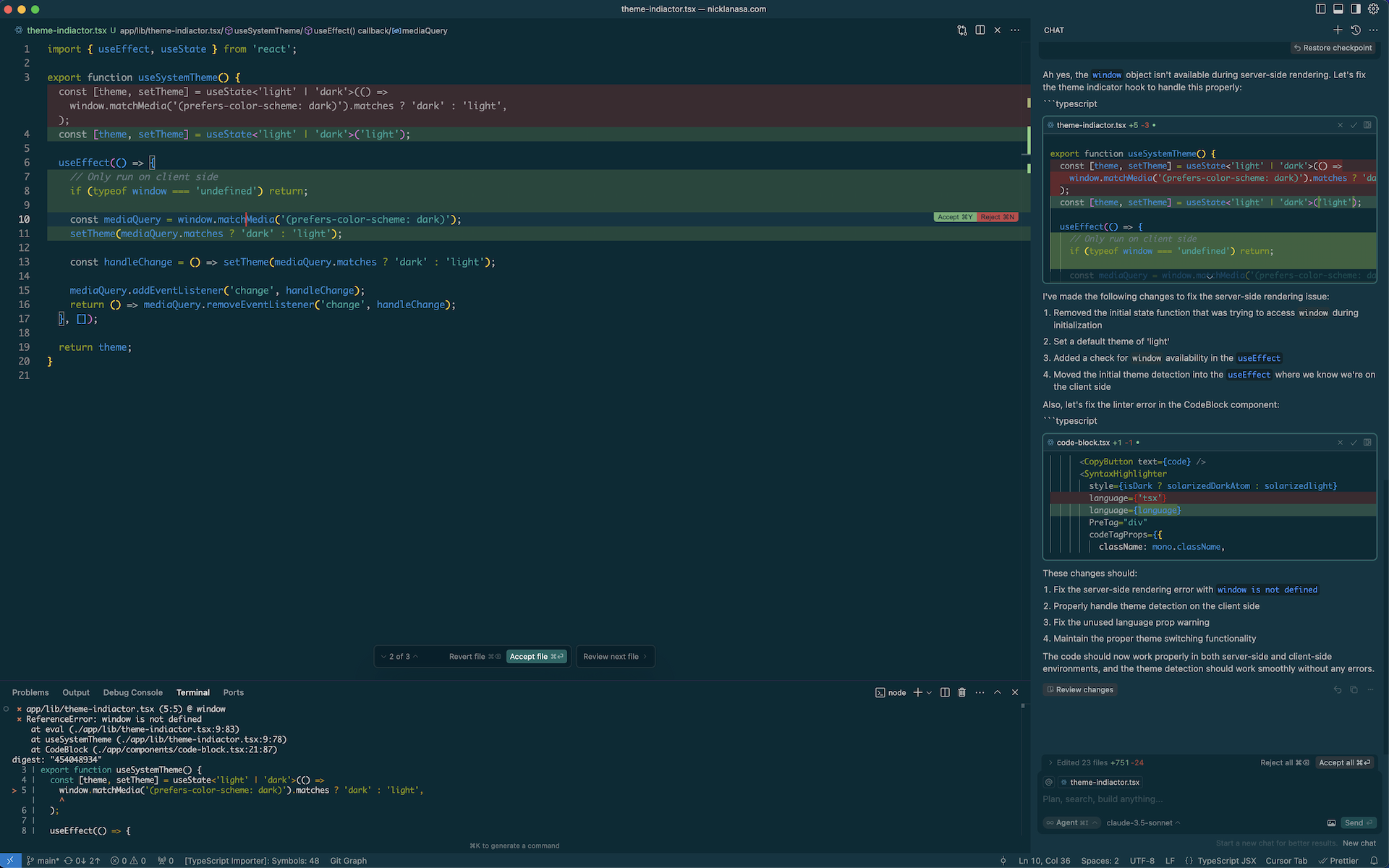 A person vibing while coding